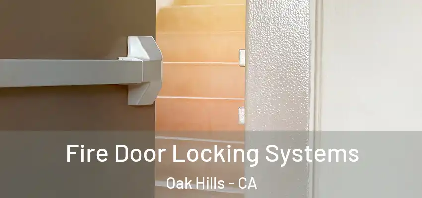  Fire Door Locking Systems Oak Hills - CA