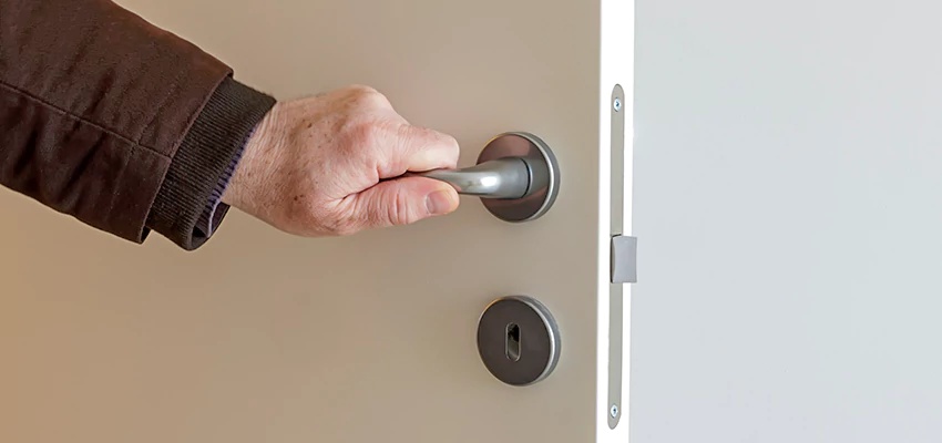 Restroom Locks Privacy Bolt Installation in Oak Hills, California