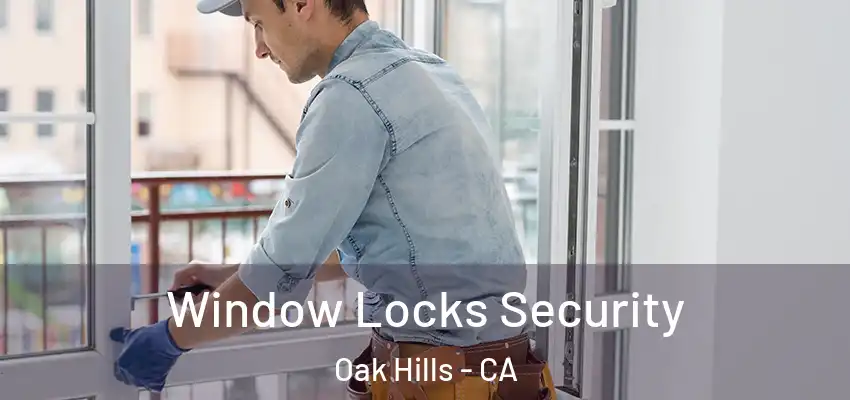  Window Locks Security Oak Hills - CA